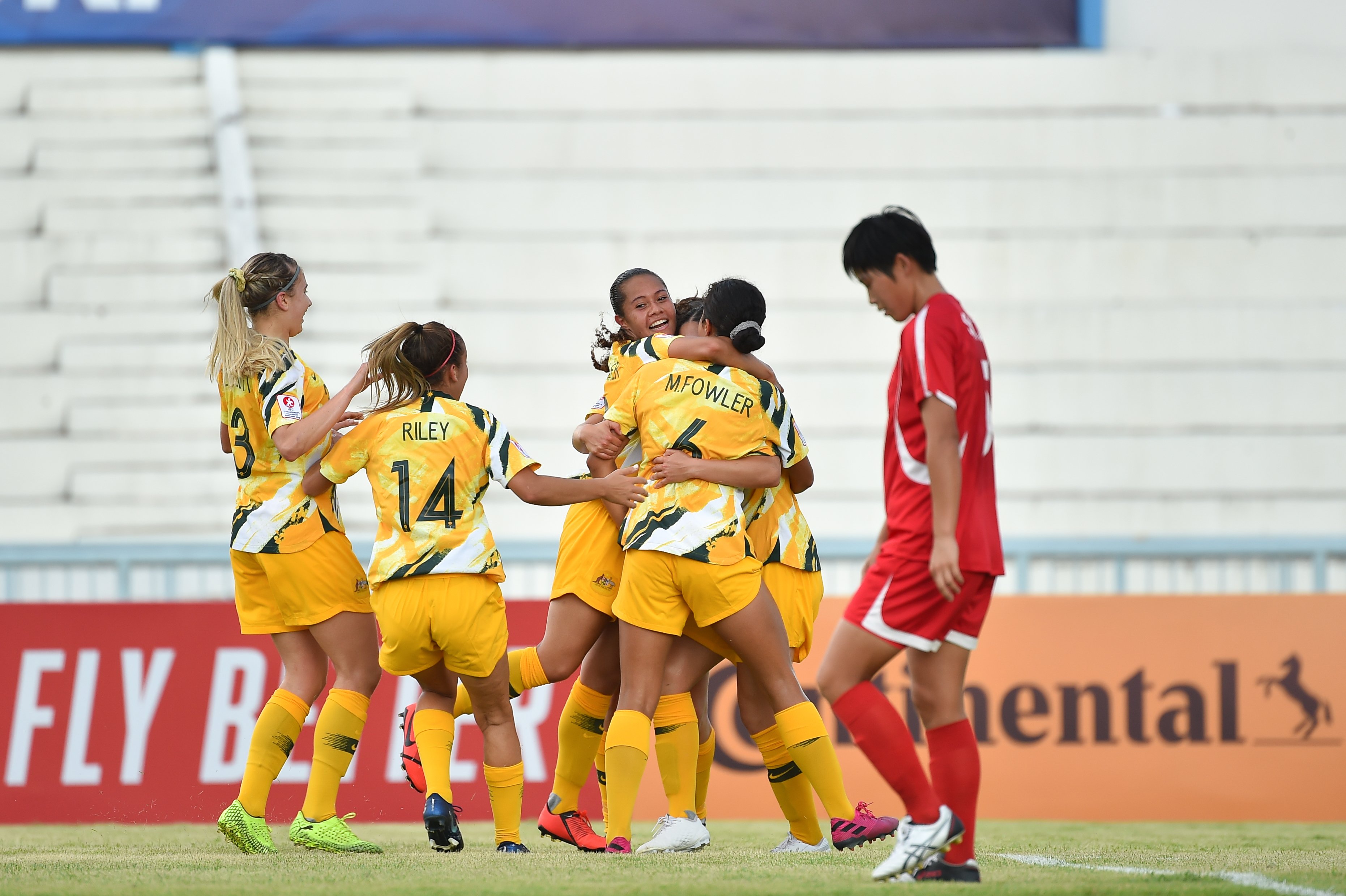 Celebrate goal YM 2019